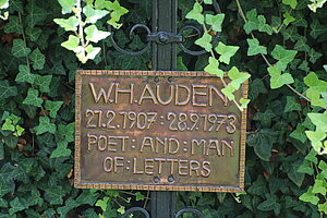 Kirchstetten, Grab des Dichters W. H. Auden