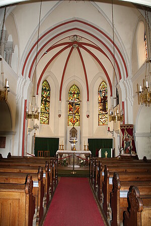 Semmering, Pfarrkirche Hl. Familie, 1894-95 nach Plänen von Gustav von Neumann errichtet