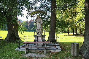 Feistritz am Wechsel, Hl. Johannes Nepomuk, gestiftet von Josephus Graf Pergen (1723-1766)