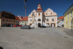 Pulkau, Rathausplatz, ehem. Marktplatz