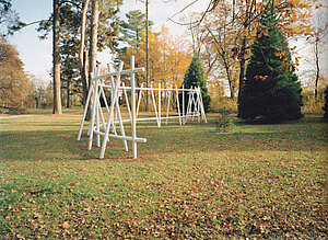 Skulptur im Schlosspark Grafenegg