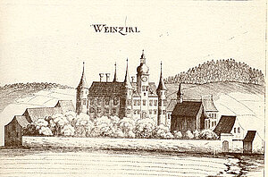 Schloss Weinzierl, Stich Vischer