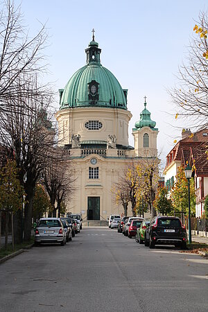 Berndorf, Margaretenkirche, 1910-17 von L. Baumann als Stiftung von A. Krupp errichtet