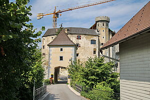 Burg Plankenstein, ANlage des 13. Jh., im 15. und 16. Jh. sukzessive ausgebaut