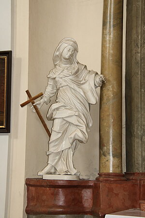 Etsdorf am Kamp, Pfarrkirche hl. Jakobus der Ältere, Statue des Seitenaltares