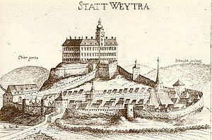 Weitra, Stich Vischer, 1672