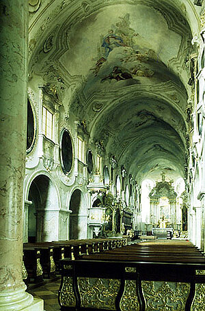 Stift Geras Kircheninneres