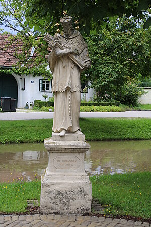 Straß im Straßertal, Hl. Johannes Nepomuk, am Ufer des Gschnitzbaches