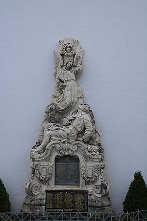 Erlauf, Kriegerdenkmal in barocken Formen, Josef Schagerl