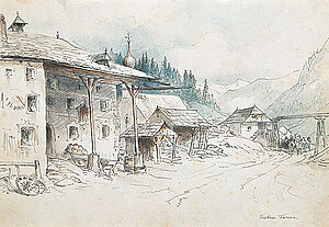 F. Gauermann, Triebener Tauern, 1851