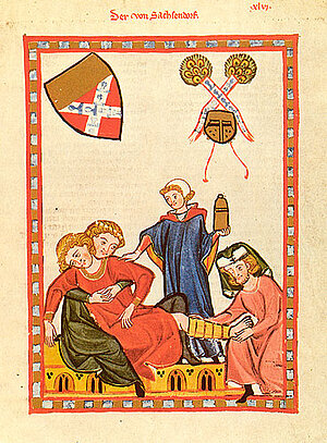 Ulrich von Sachsendorf, Cod. Manesse