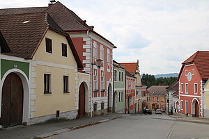 Weitra, Blick Richtung Untere Landstraße