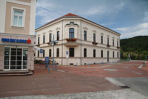 Markt Piesting, Marktplatz 23, Wohngebäude der ehem. Seiser-Mühle