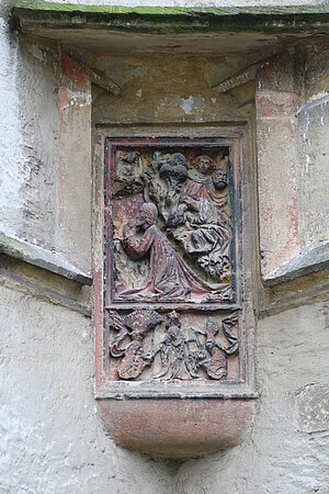 Pillichsdorf, Pfarrkirche hl. Martin, Christus am Ölberg, um 1420