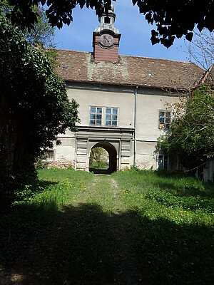 Rabensburg, Eingang in das Schloss