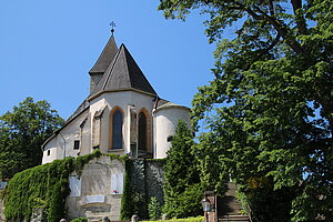 Payerbach, Pfarrkirche hl. Jakobus der Ältere, spätgotische Hallenkirche