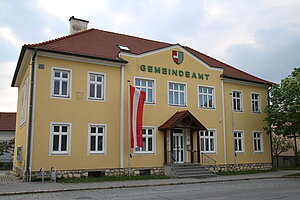 Rückersdorf, Gemeindeamt der Marktgemeinde Harmannsdorf-Rückersdorf
