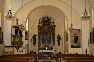 Bad Fischau, Pfarrkirche hl. Martin, Kircheninneres
