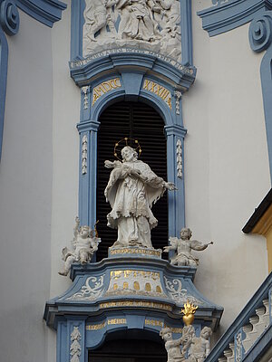 Dürnstein, Sitftskirche, Hl. Johannes Nepomuk