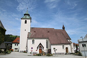 Randegg, Pfarrkirche hl. Maria Unbefleckte Empfängnis, ehem. Wallfahrtskirche Maria am Moos