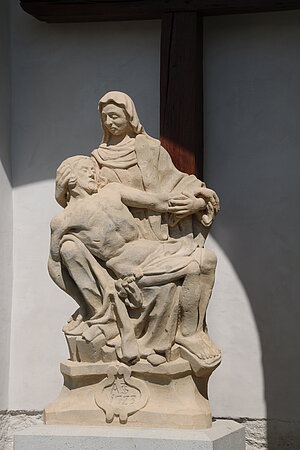 Mannersdorf, Pfarrkirche hl. Martin, Mannersdorfer Pietà, 1723