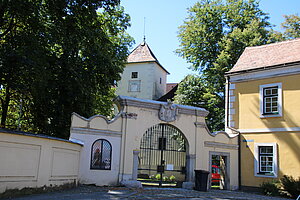 Gmünd, Eingangsportal zum Schlosspark