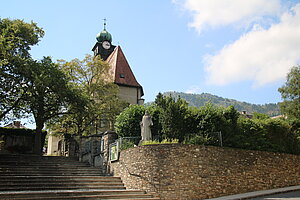 Grünbach am Schneeberg, Pfarrkirche hl. Michael, spätgotische Saalkirche mit barocken Bauteilen