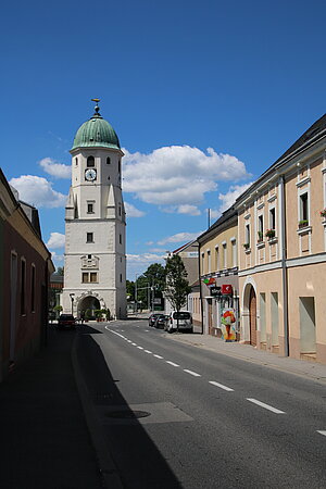 Fischamend, Blick Richtung Hauptplatz