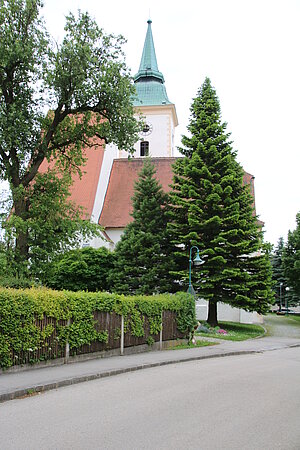 Markersdorf an der Pielach, Pfarrkirche hl. Martin, frühbarockes Langhaus von 1670