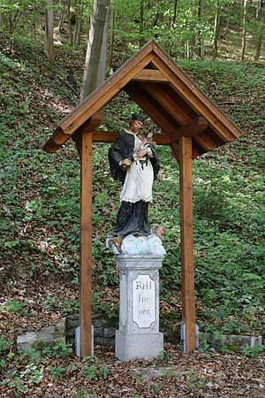 Weitenegg, Bildsäule hl. Johannes Nepomuk, 18. Jh.