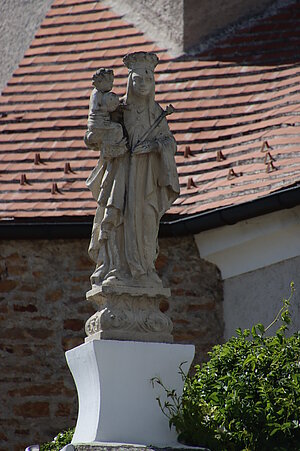 Gansbach, Mariensäule 18. Jh.
