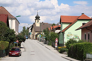 Amaliendorf-Aalfang, Blick gegen die Kapelle