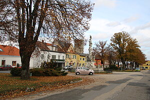 Ernstbrunn, Blick über den Hauptplatz