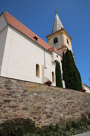 Krumbach, Pfarrkirche hl. Stephan - gotische Wehrkirche 14.-15. Jh.
