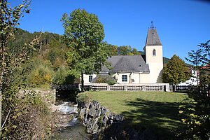 Furth an der Triesting, Pfarrkirche hl. Maria Magdalena, barocker Zentralbau, 4. Viertel 18. Jh.