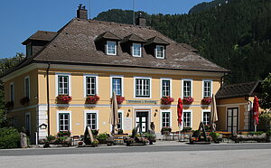 Naßwald, der "Oberhof", heute Wirtshaus zum Raxkönig, bereits vor 1835 als Gaststätte geführt