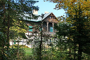 Stollhof - Hohe Wand, typische Holzarchitektur