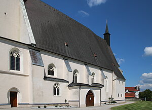 Neuhofen an der Ybbs, Pfarrkirche Mariae Himmelfahrt, spätgotische Hallenkirche