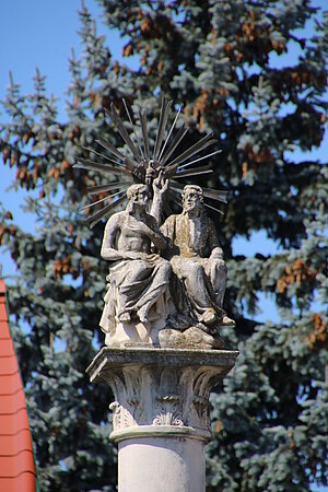 Zillingdorf, Dreifaltigkeitssäule, 1841