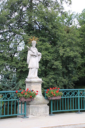 Litschau, Hl. Johannes Nepomuk, 1737 auf Reißbachbrücke