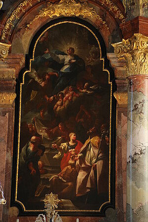 Stift Altenburg, Hochaltar, Paul Troger 1734