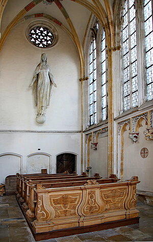 Imbach, ehem. Dominikanerinnenkirche Mariae Geburt, heute Pfarrkirche, Katharinenkapelle, um 1345/50