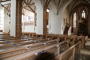 Neumarkt an der Ybbs, Pfarrkirche hl. Nikolaus, ehemaliges Langhaus des Altbaus