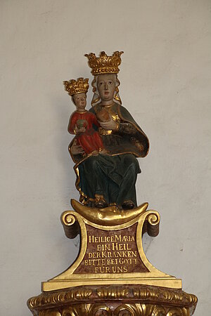 Feistritz am Wechsel, Pfarrkirche hl. Ulrich, Maria auf der Mondsichel thronend, 16. Jh.