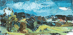 Grabmayr Landschaft Schloß Rosenau