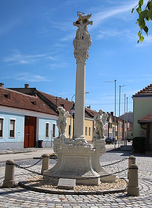 Rauchenwarth, Pestsäule, 1714