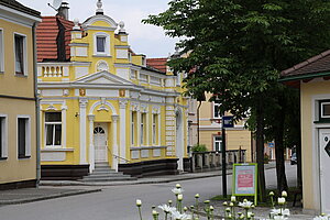 Ensemble auf dem Marktplatz