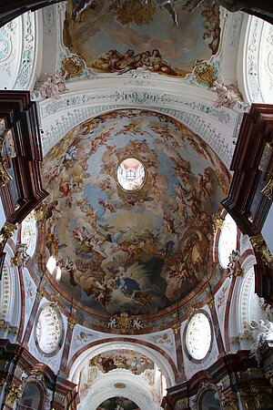 Stift Altenburg, Fresken von Paul Trager, 1732-33