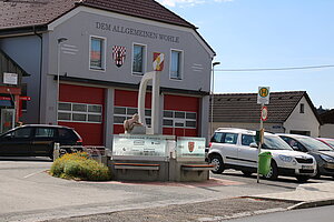 Dietmanns, Marktbrunnen errichtet anlässlich der Fertigstellung der Wasserleitung 2013