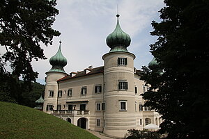 Schloss Artstetten, Kern 16. Jh. mehrfach umgebaut und erweitert